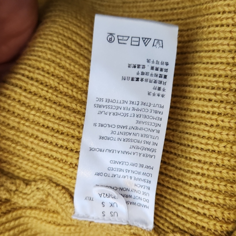 Free People Mustard Yellow Knit Bow Strap Dress - Picture 13 of 16